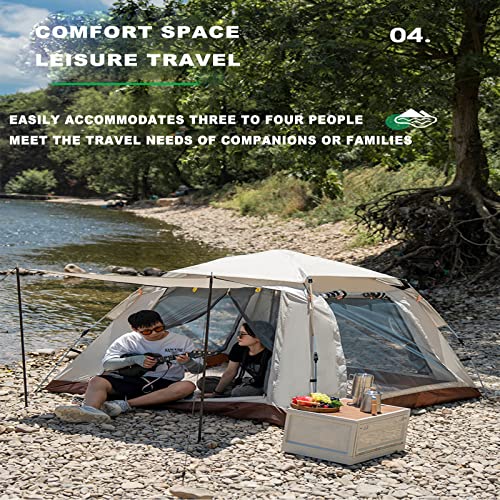 Carpa de camping automática con tela Oxford resistente miniatura 6
