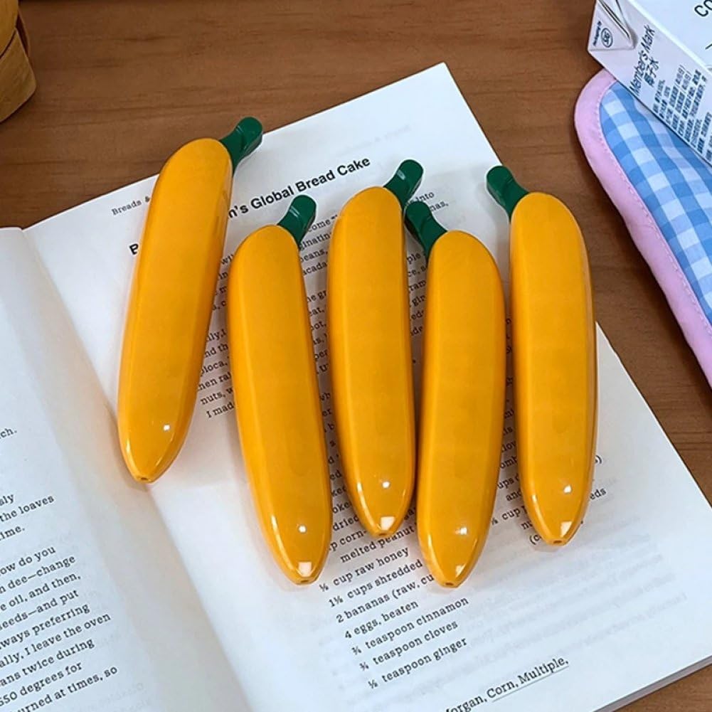 10 sztuk wysuwanych długopisów bananowych, zabawne, do pisania, dla uczniów i dzieci, nagroda za grę w klasie.