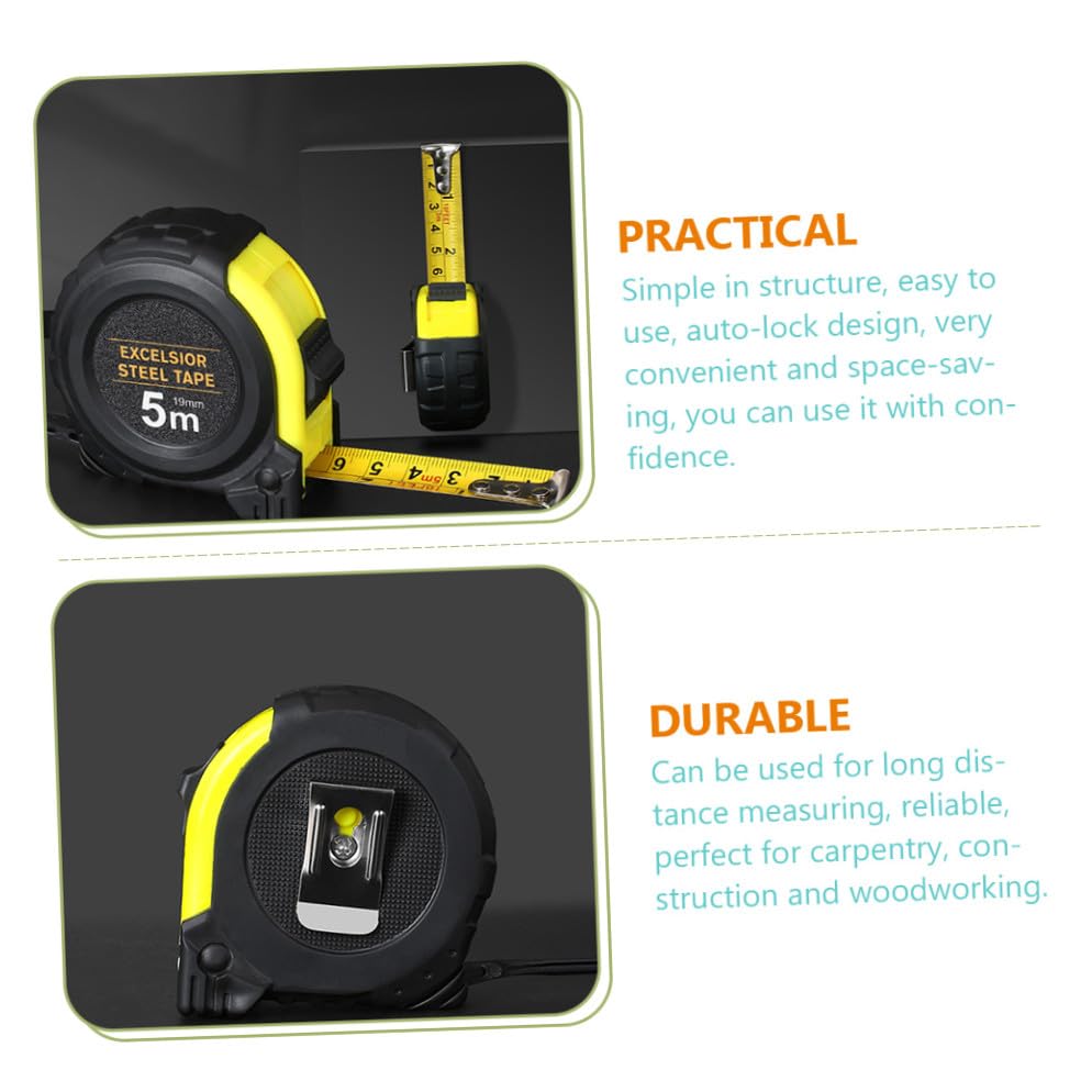 Cinta Métrica Dual 5m con Escalas Métrica e Imperial 2 Pzs miniatura 3