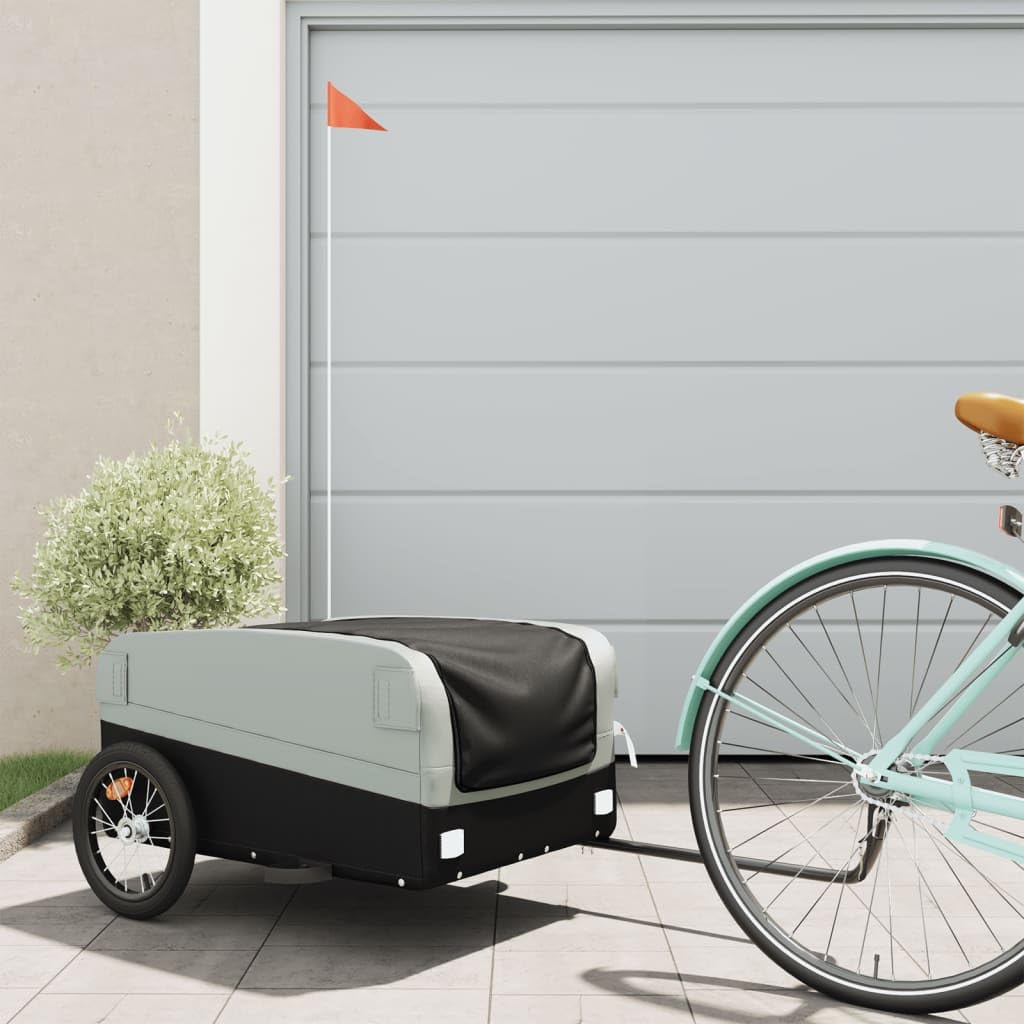 vidaXL Remolque para Bicicletas remolques para Bicicletas Remolque de Carga para Bicicletas