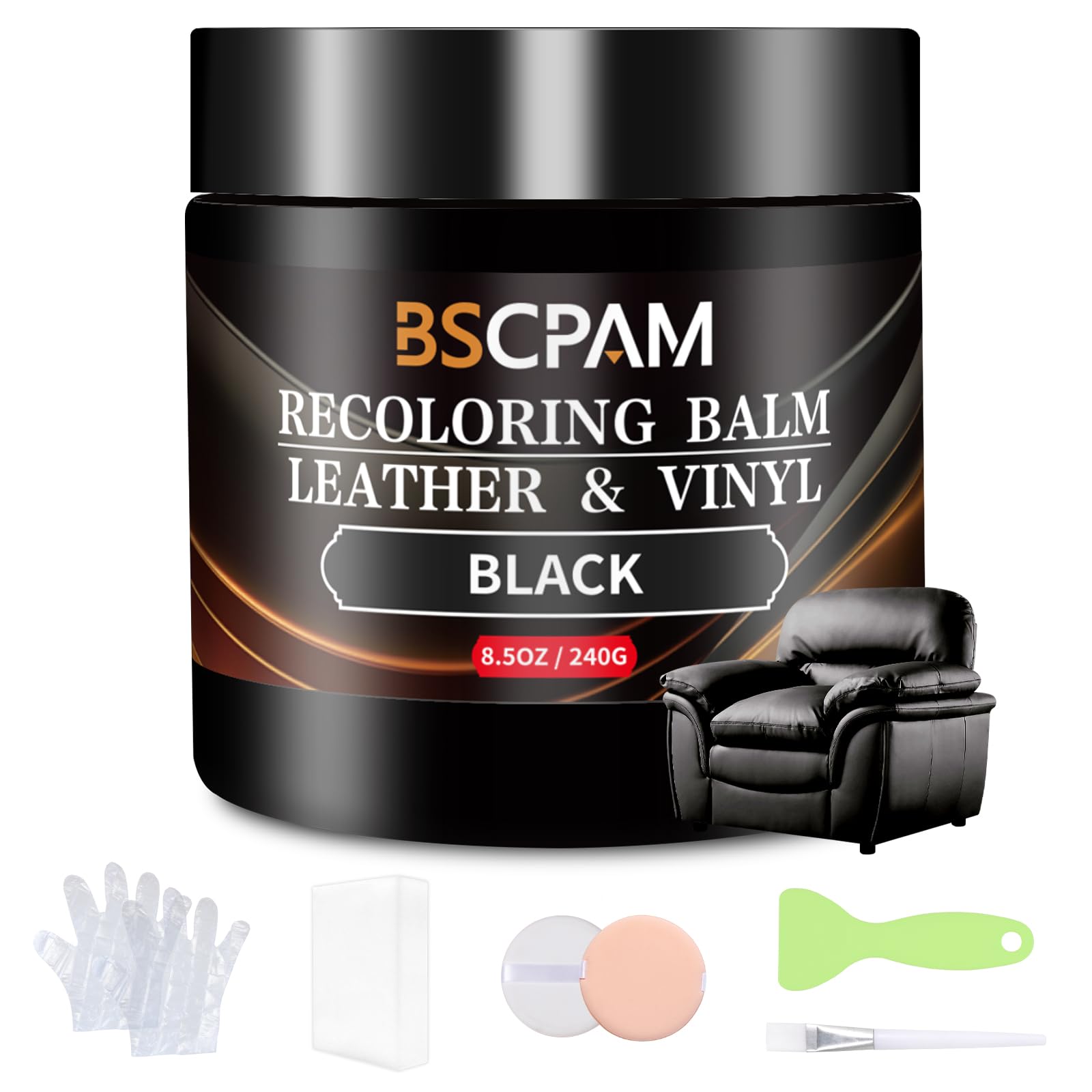 BSCPAM Black Leather Recoloring Balm