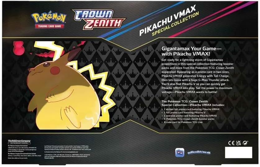 Pokemon TCG: Crown Zenith Special Collection - Pikachu VMAX