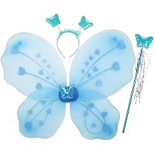 Fairy Wings, Butterfly, Glittering Wings, Dress Up, Halloween, Dress Up, Cosplay, Costume, Girls, Kids