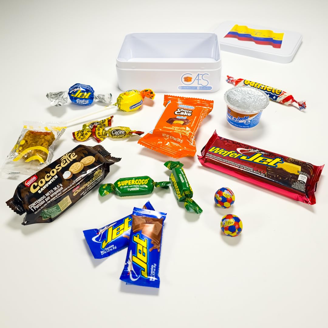 Colombian Treats Box/Dulces Colombianos/Colombia Gift Box/Kiosko Colombiano