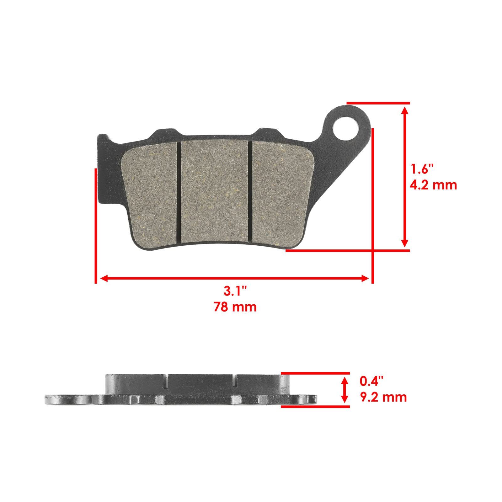 Amazon.com: REPLACEMENT PART OEM For Rear Brake Pads for KTM 