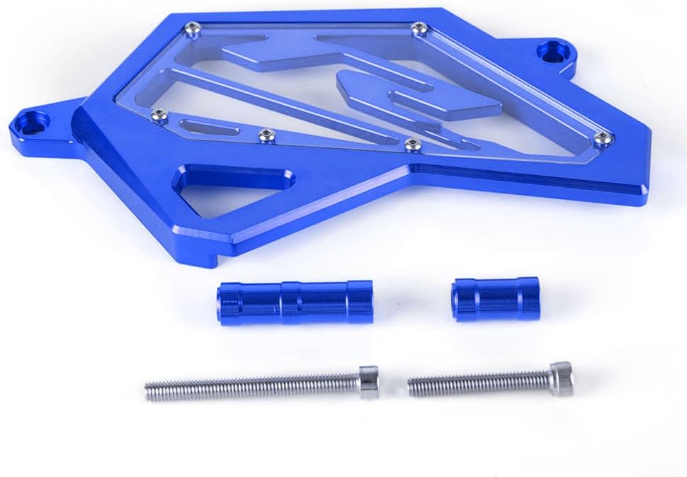 For Yamaha R3/MT25/MT03 2015-2018,For Yamaha R25 2013-2018,Motorcycle Accessories CNC Aluminum Frame Hole Cover For Front Drive Shaft (Blue)