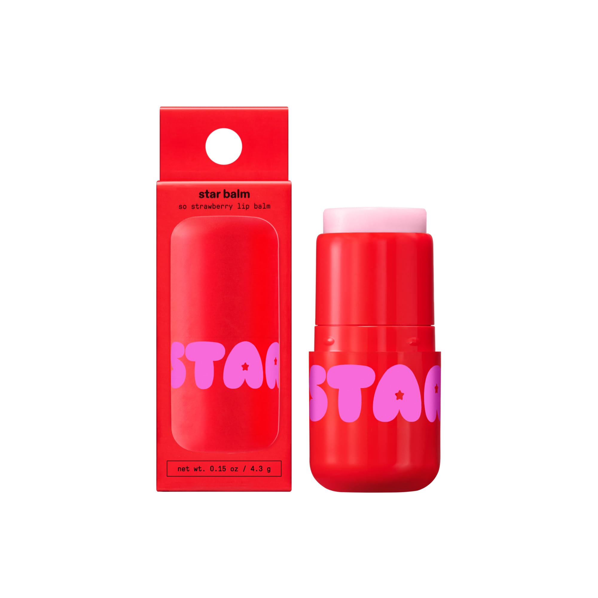Starface Star Balm® So Strawberry, Lip Balm & Moisturizer, 0.15 oz, 1 Pack