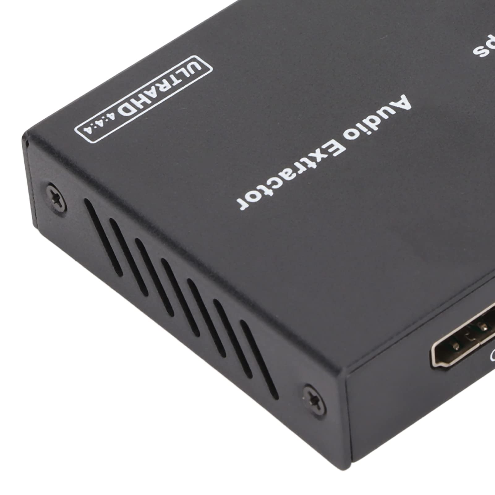 Audio Extractor Stripper, Multi Channel Optical (SPDIF) e Uscita Audio Analogica L/R, 18Gbps 4K2K a 50/60Hz Sound Extractor Converter Supporto HDCP 2.2 e Funzione CEC per Uso Domestico(Unione Europea)