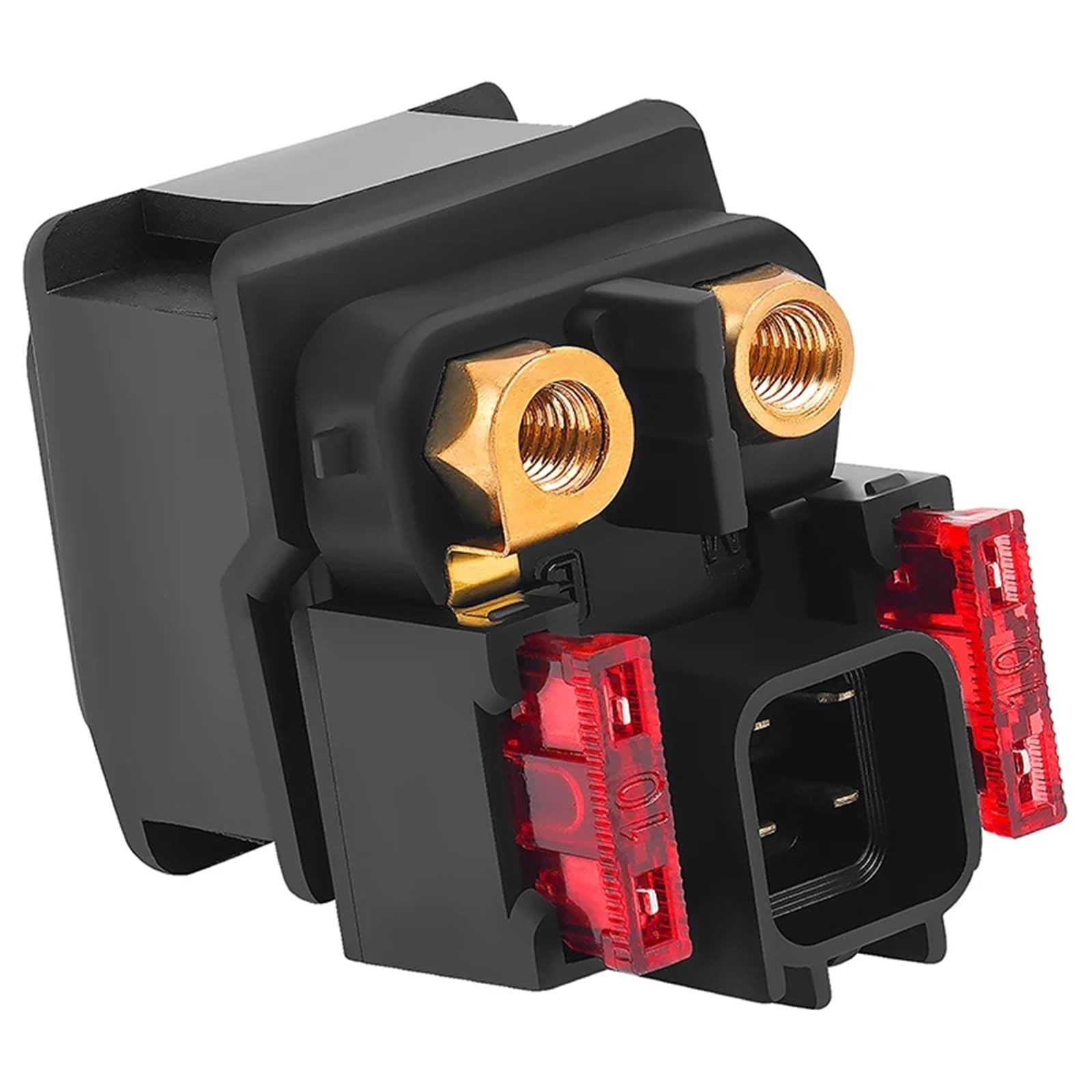 Rele Avviamento Moto Compatibile con Ducati per Hypermotard 2013-2016 Solenoide Avviamento Moto Ricambi Motorino di Avviamento per Solenoide Relè 39740081B