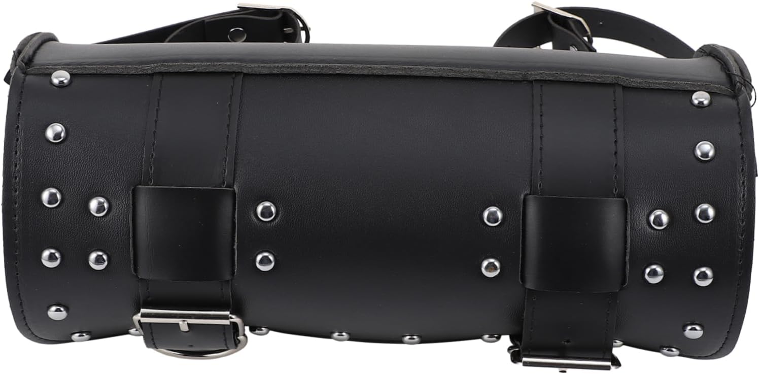 1pc Convenient Motorcycle Storage Bag Handlebar Accessory for Motorbike Riding Easy Installation Capacity for Essentials Durable Tear Resistant for Daily and Weekend Outings
