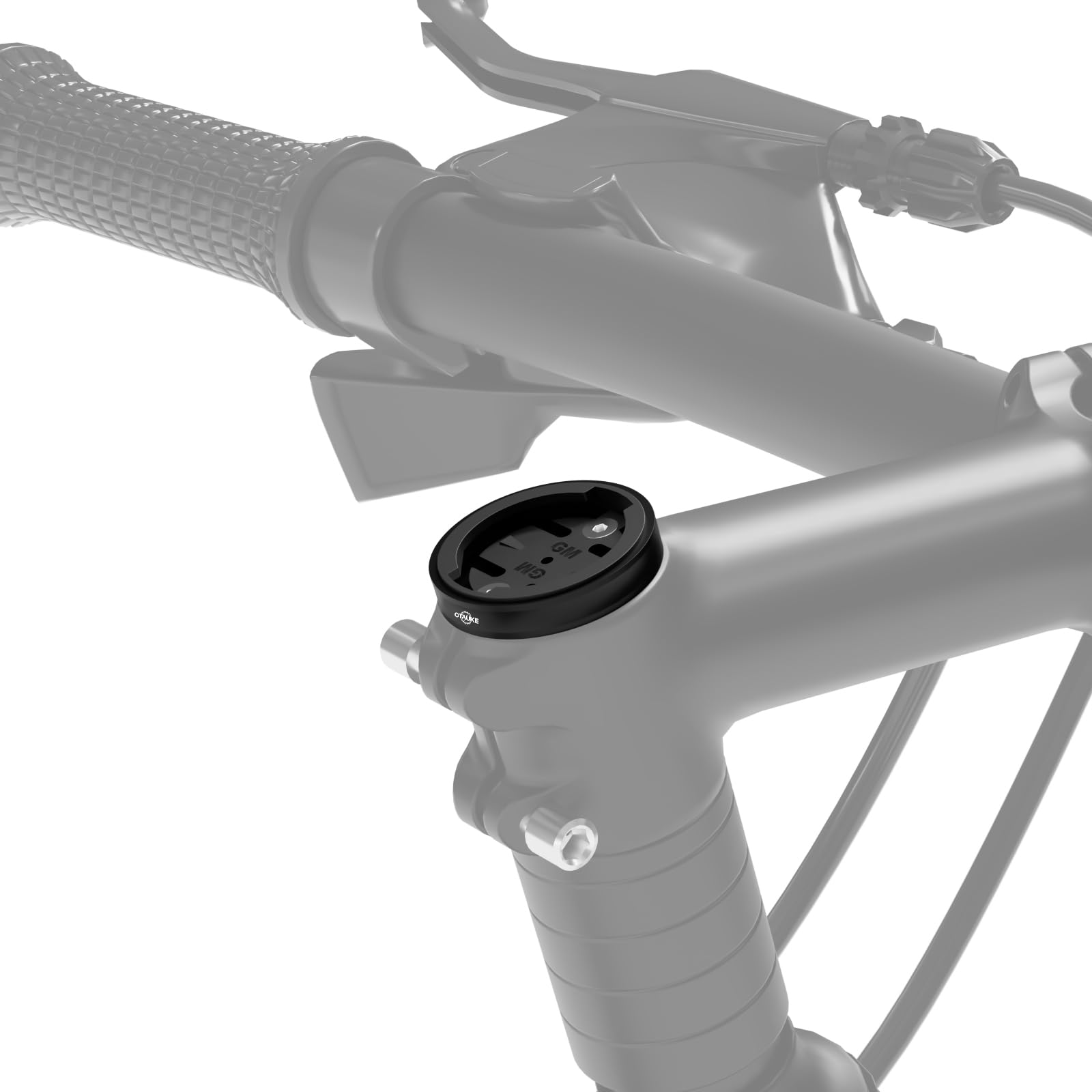 Otauke Bike Mount for Garmin Edge - Bicycle Stem Headset Top Cap Mount Holder for Wahoo Elemnt Mini Blot Roam, Bryton Rider Stages Dash Hammerhead Karoo, Cateye Cycling GPS Computer