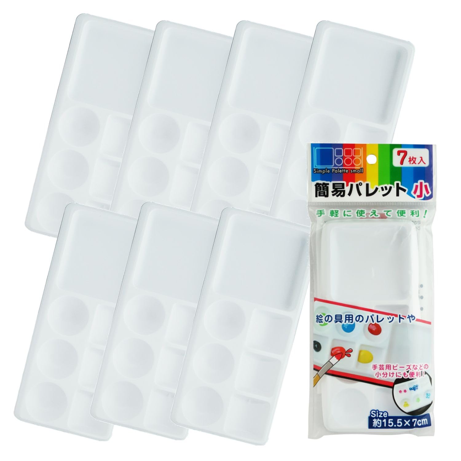Amazon.co.jp: 簡易パレット 小 7枚入 使い捨て ホワイト : ホビー