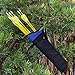 Elong Fiberglass Arrows Archery 26 Inch Target Shooting Practice Safetyglass Recurve Bows Suitable for Youth Children Woman Beginner (6 pcs)