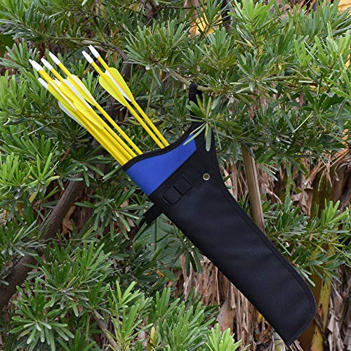 Elong Fiberglass Arrows Archery 24 Inch Target Shooting Practice Safetyglass Recurve Bows Suitable for Youth Children Woman Beginner (12 pcs) - Thumbnail 6