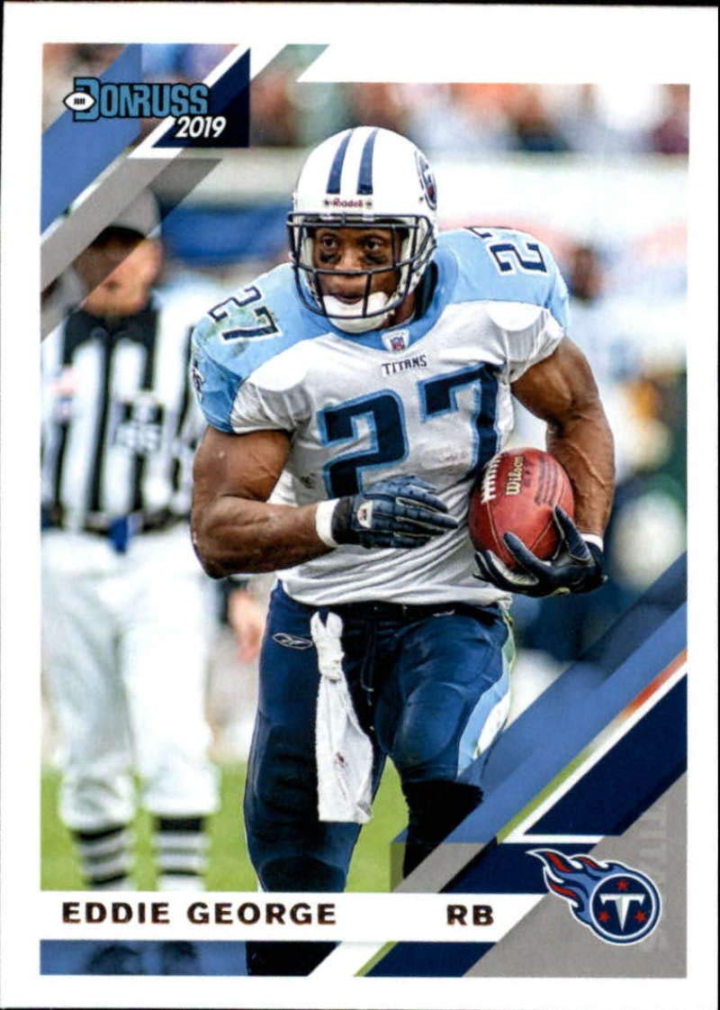 Amazon.com: 2019 Donruss Football #249 Eddie George Tennessee
