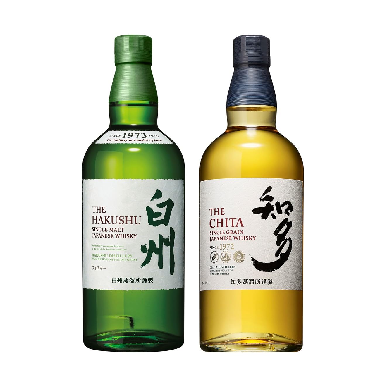 ウイスキー　白州　知多　700ml　2本セット Amazon.co.jp: 【サントリープレミアムセット】白州・知多[ウイスキー