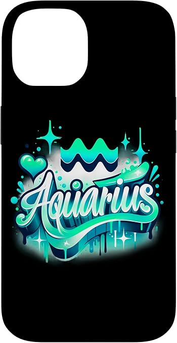 Aquarius Zodiac Sign Case for iPhone 14