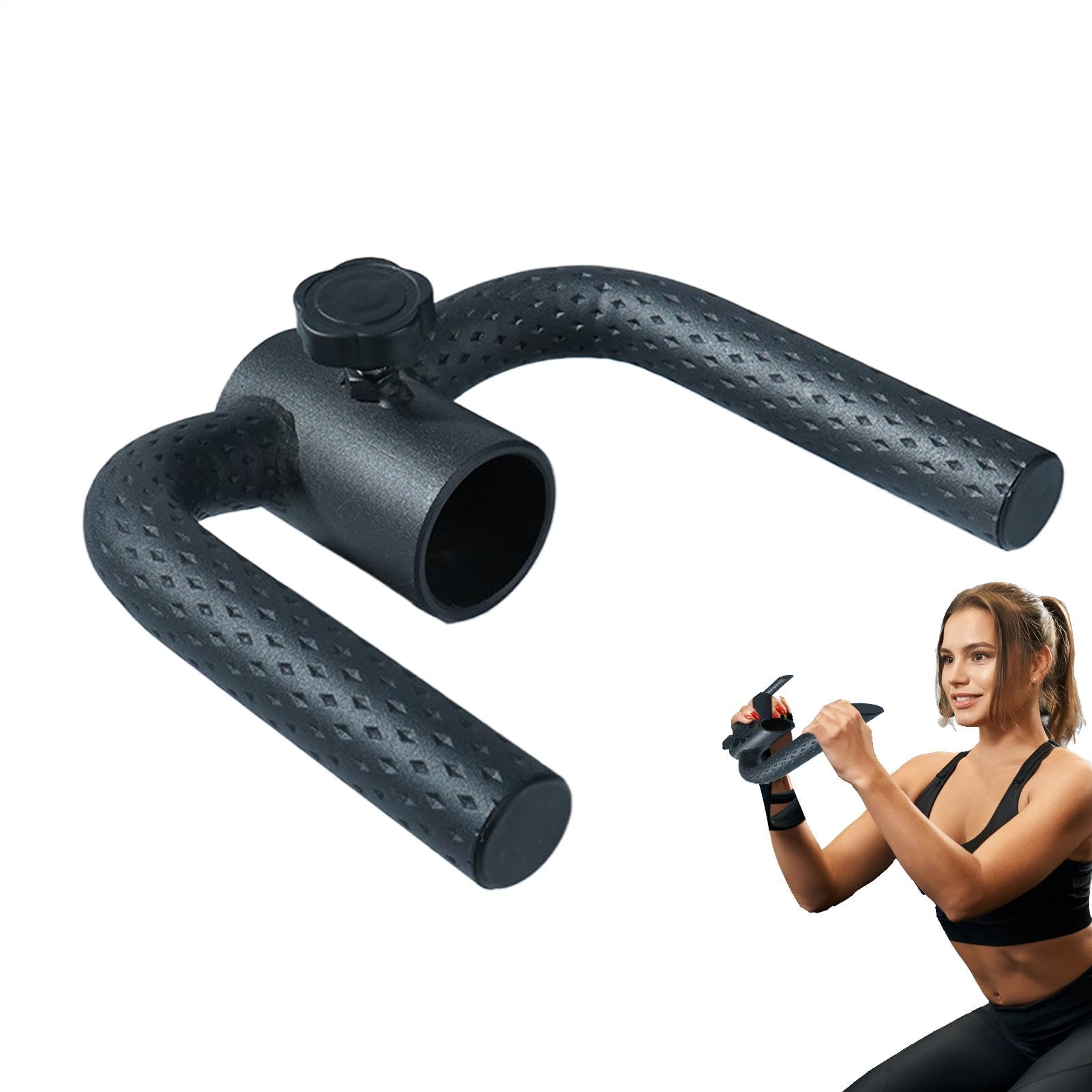 Pull Up Handles, U-Shaped Squat Handle, Workout Handle for Gym, antypoślizgowy uchwyt do martwego chwytu, sprzęt do treningu siłowego, uchwyty do podnoszenia ciężarów, akcesoria do ćwiczeń fitness,