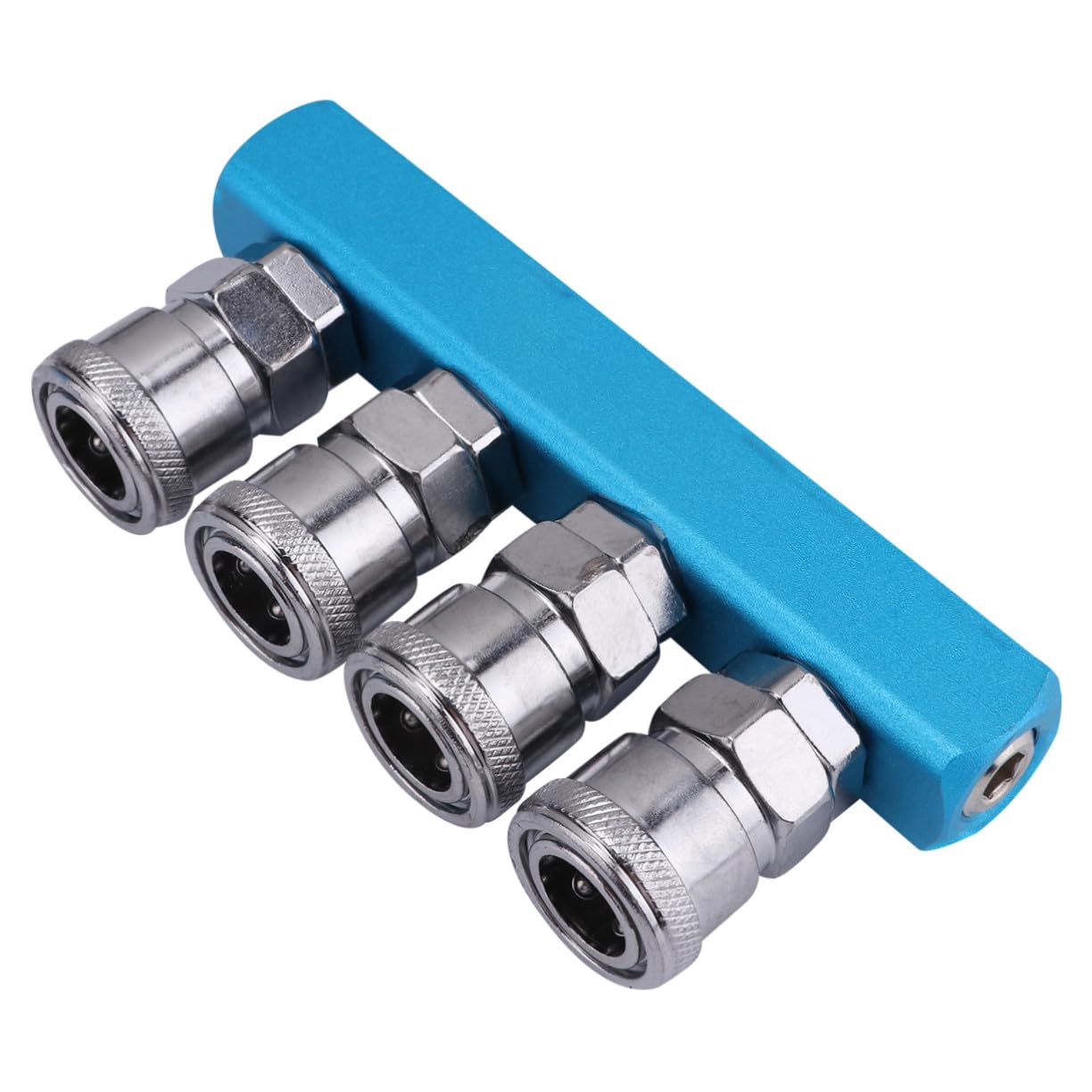 Acoplador neumático rápido SEWACC Sml 4 vías de acero para compresor