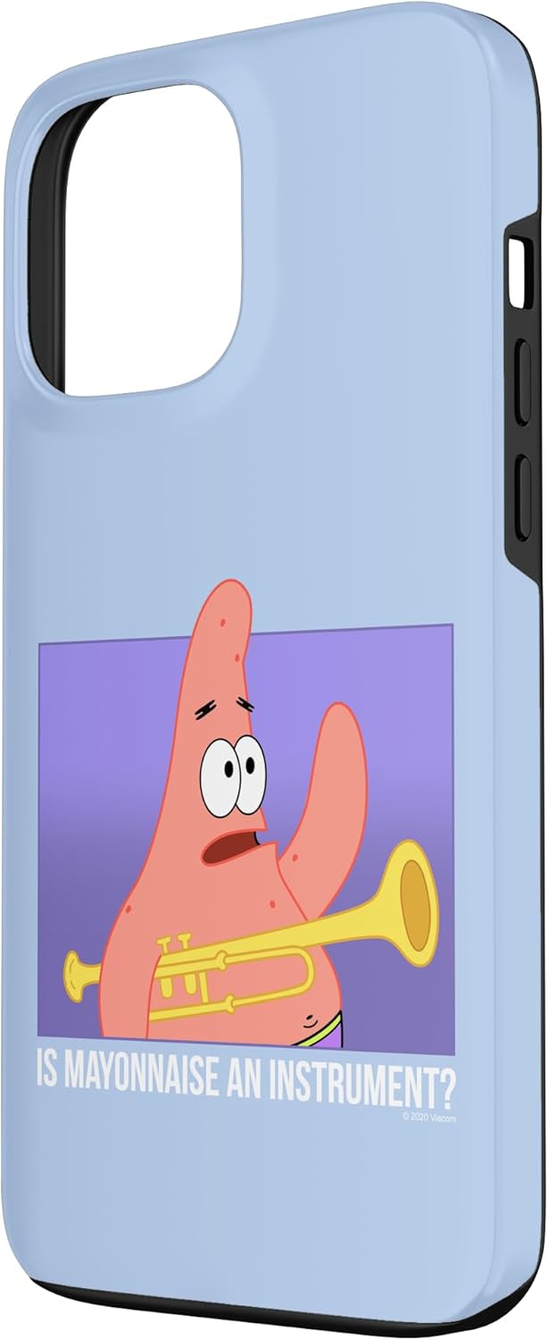 SpongeBob SquarePants Patrick Is Mayonnaise An Instrument Case for iPhone 13 Pro Max