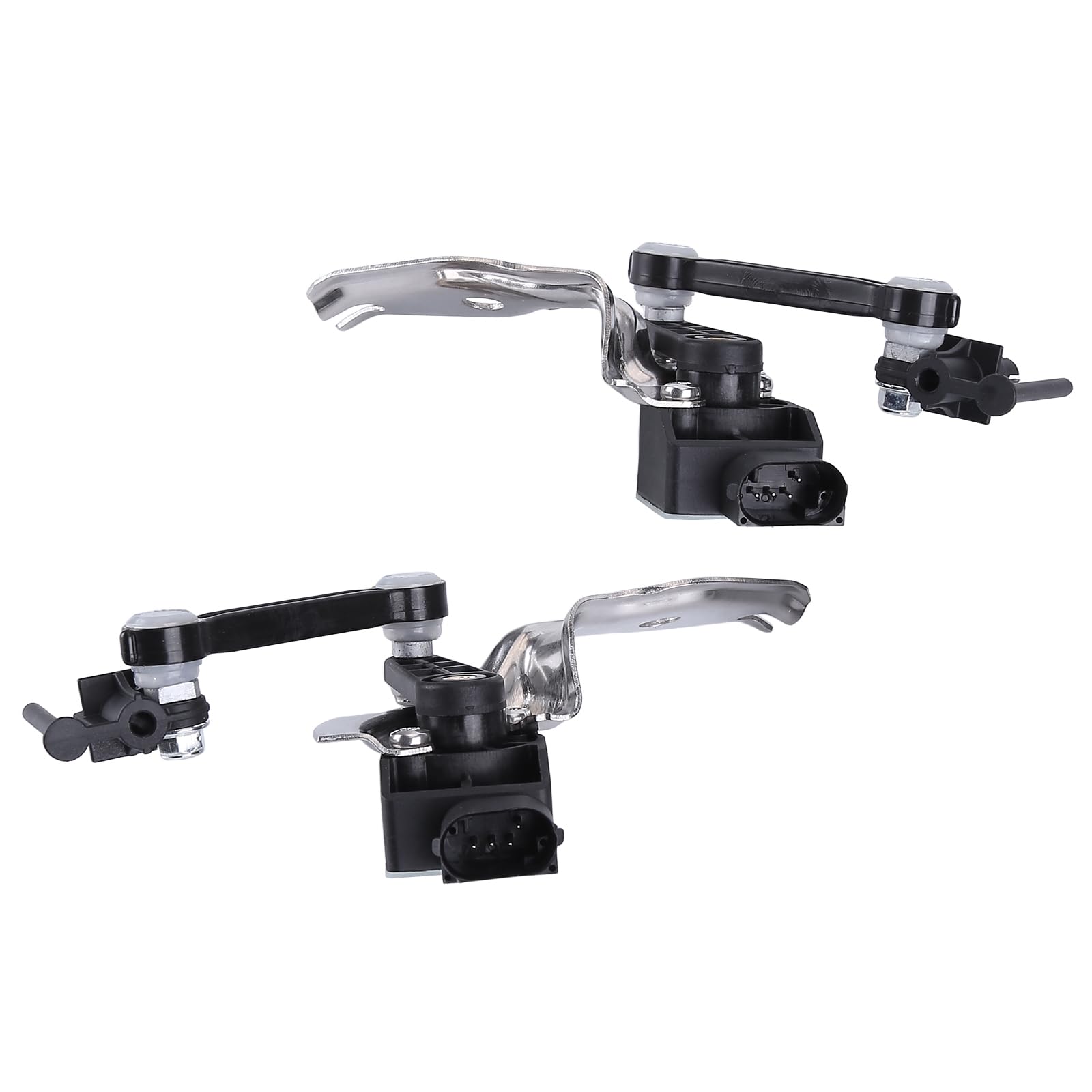 2x Höhensensor Niveauregulierung Vorne L+R Kompatibel für Q7 4LB VW Touareg 7L6 7L7 7L0616214C, 7L0616214B, 7L0616213D, 7L0616213B
