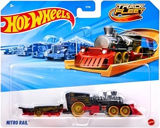 Hot Wheels Track Fleet Nitro Rail Oyuncak Araba, J