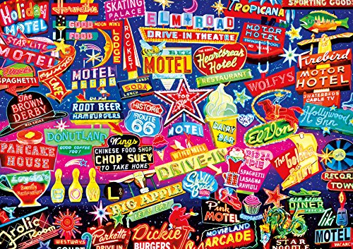 Buffalo Games - Vivid Collection - Aimee Stewart - Neon Dazzle - 300 Large Piece Jigsaw Puzzle