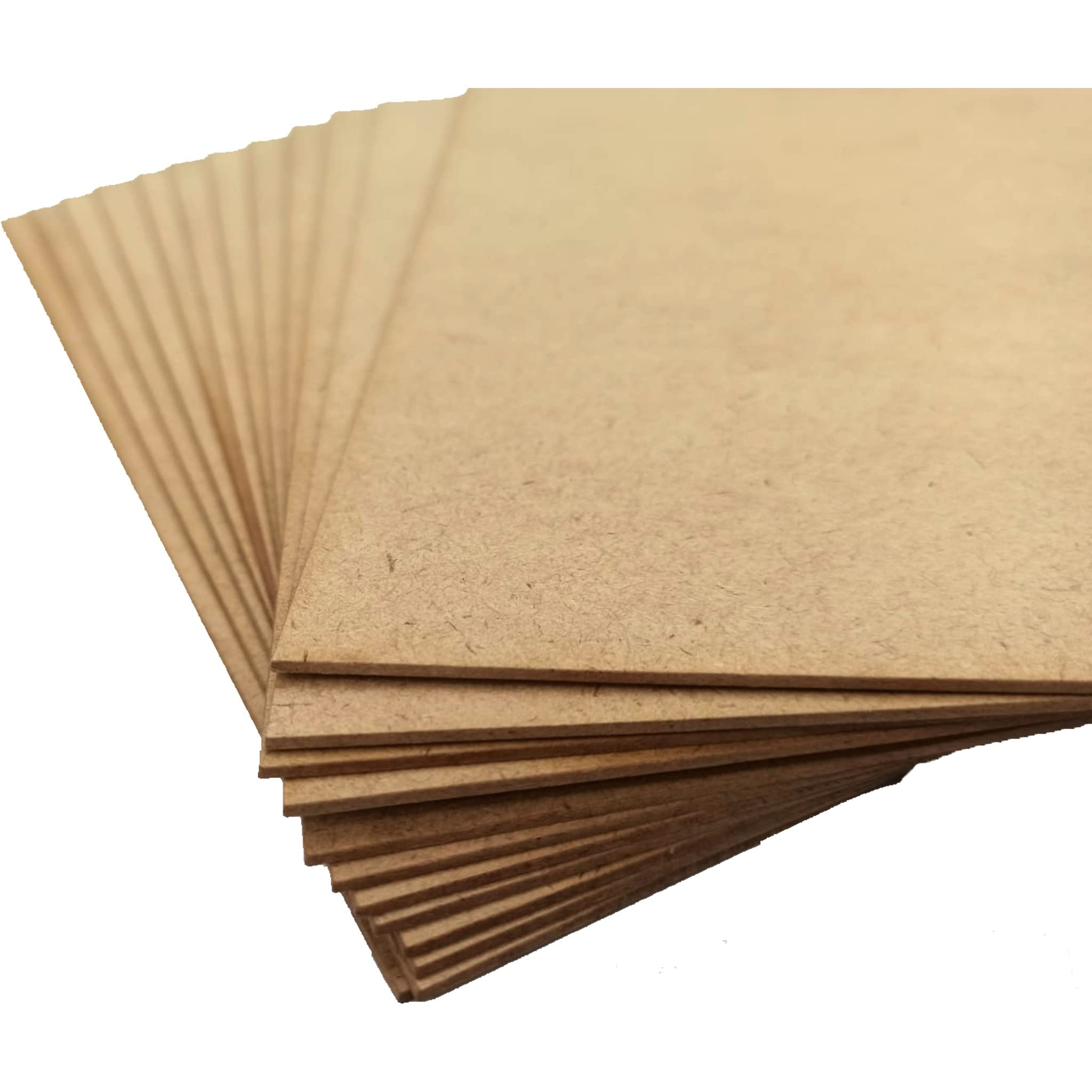 MDF Tablero Madera A4 | 297 x 210 x 1.2 mm Corte por Laser 10 w, 20 w, 30 w, 40 w CNC Router, Modelado, Calado, Bricolaje, Manualidades, Acabado Pulido, Alta Densidad. Madera Calidad (40)