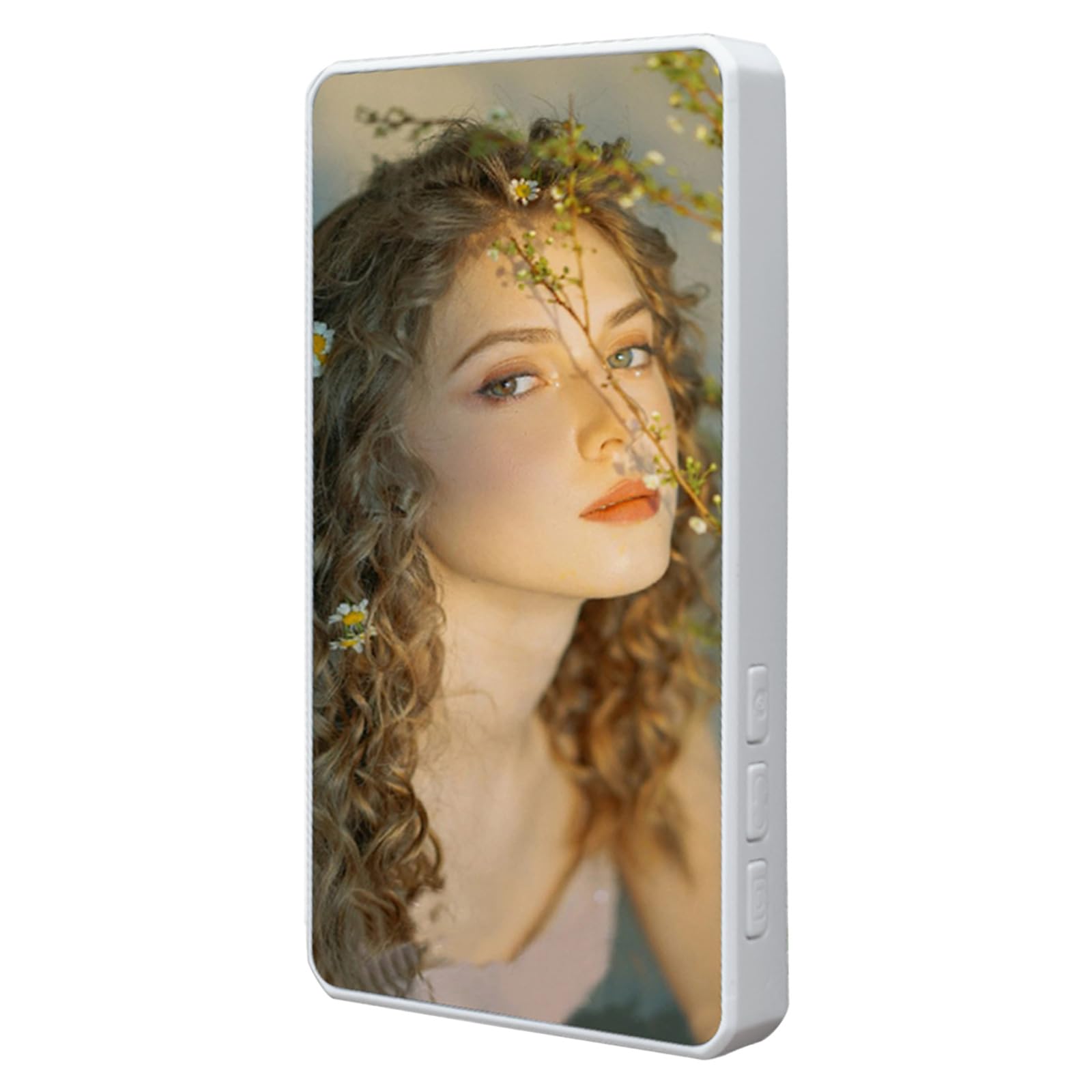 Écran de téléphone en verre pour selfie vidéo et streaming portable