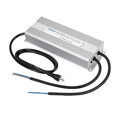 Led driver 24v1200w waterproof power supply ac90-132v to dc24v50a…