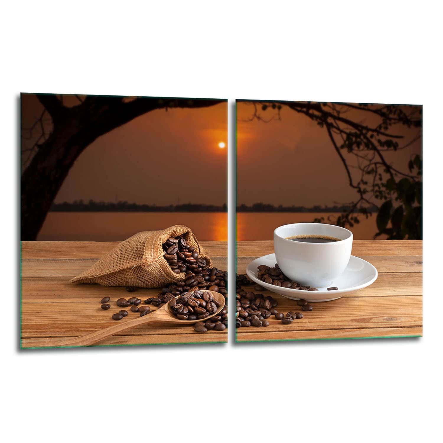 Decorwelt | Keramische afdekking 90x52 cm 1-delig met