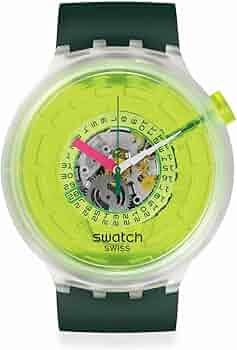 Amazon.co.jp: [スウォッチ] 腕時計 SWATCH BLINDED BY NEON SB05K400