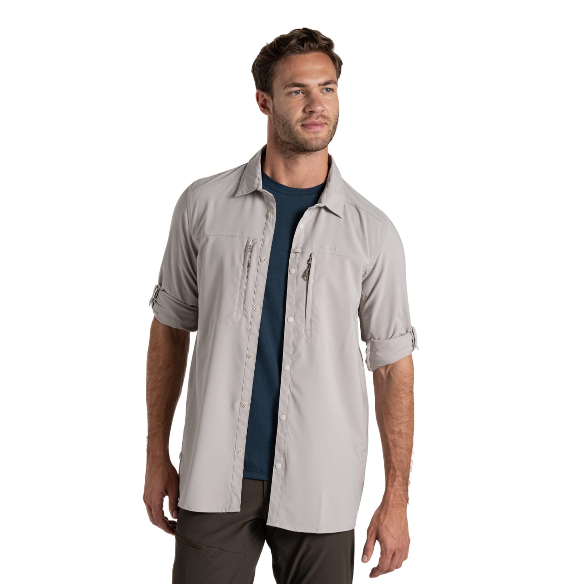 Craghoppers NosiLife Pro Long Sleeve Shirt - Cream - XXL