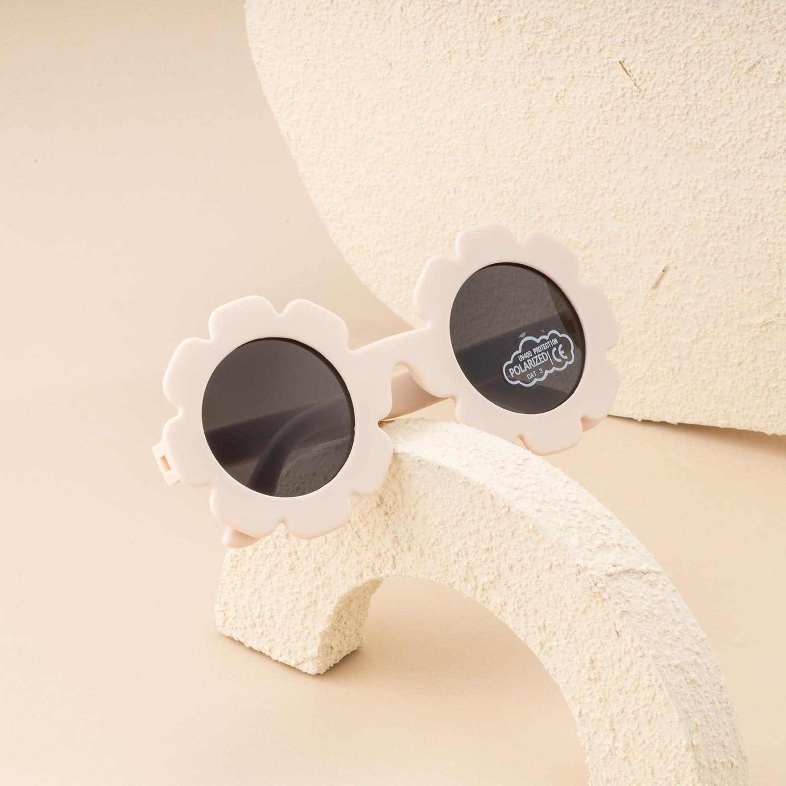 Gafas de sol Polarizrd para bebé con correa, flexibles, flexibles, para recién nacidos, bebés de 0 a 24 meses
