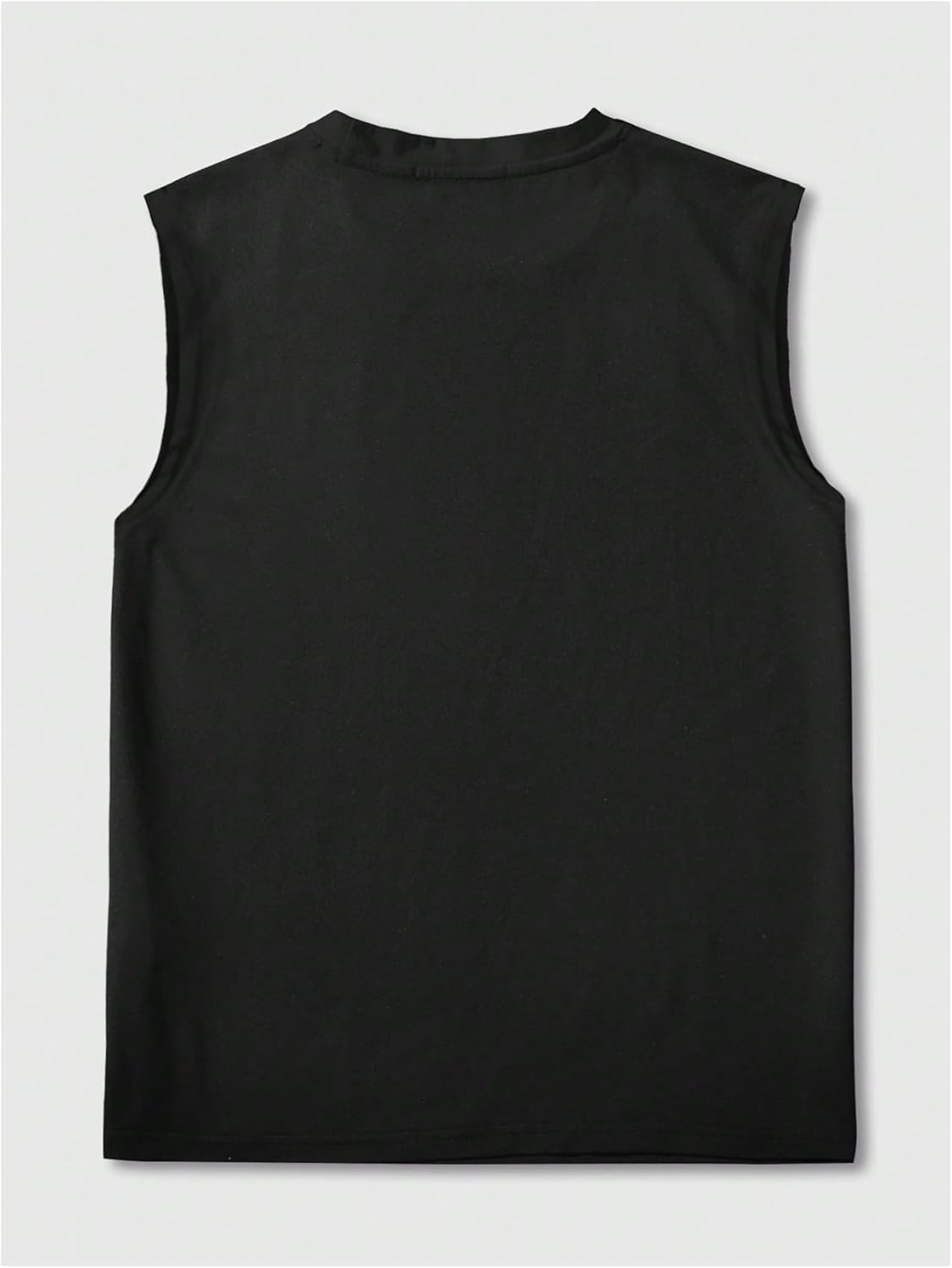 SOLY HUX Men's Vintage Graphic Tank Tops Crew Neck Sleeveless Cut Off Shirts Streetwear - Image 2