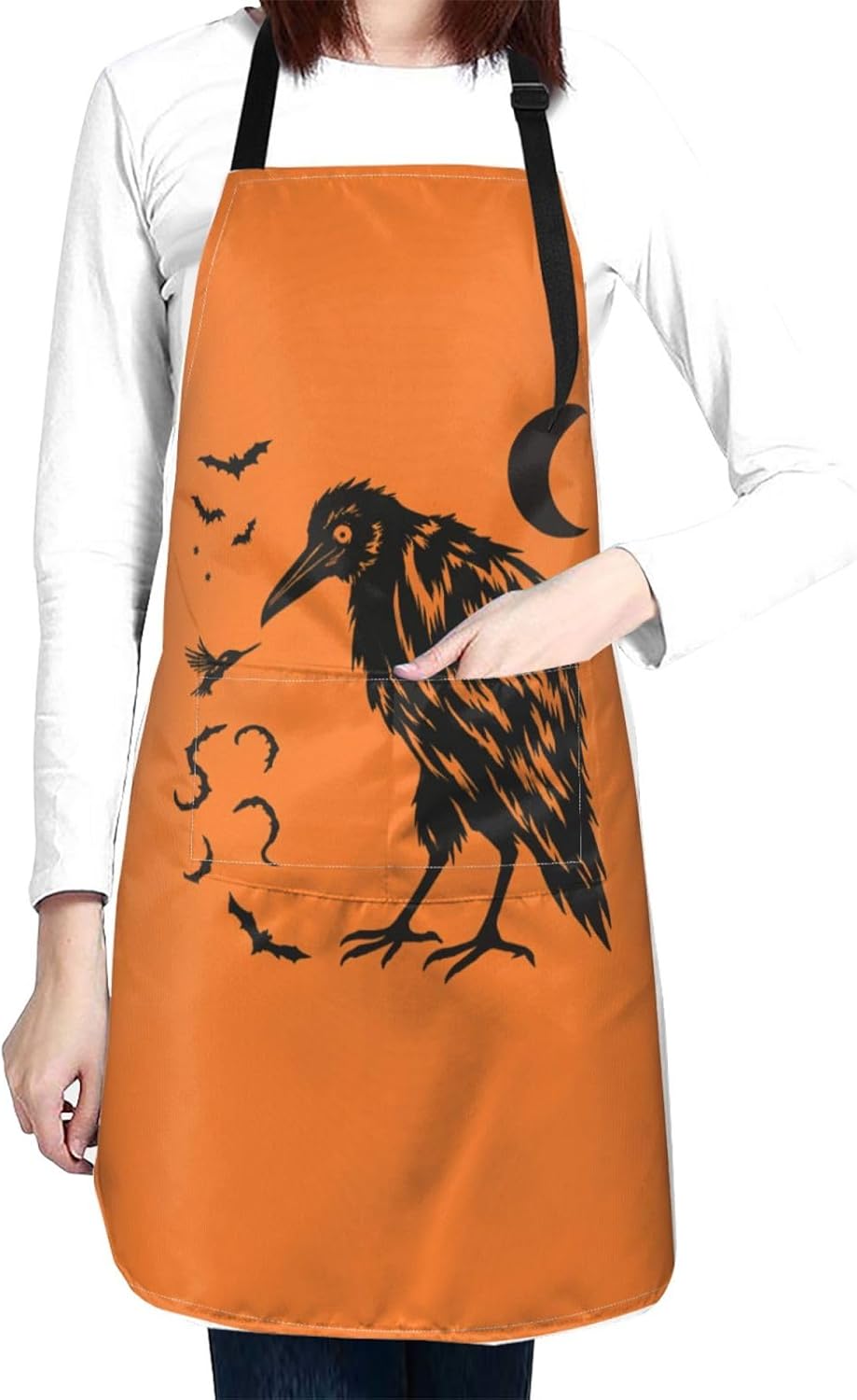 Halloween Apron with 2 Pockets