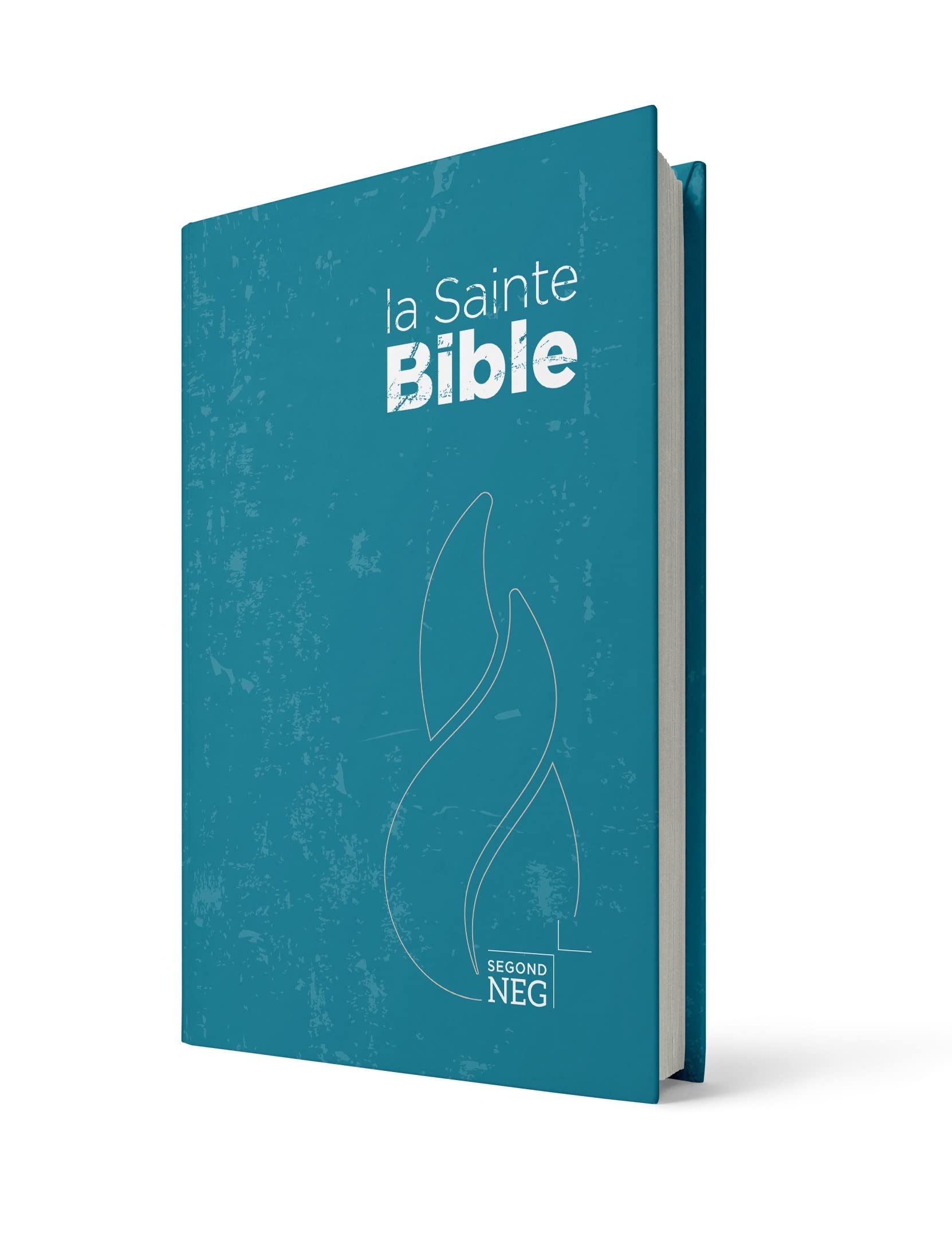 Bible Segond NEG compacte: couverture rigide imprimée bleue