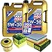 Produktbild Inspektionspaket 10 L LM Longlife III 5W-30 + MANN Filterpaket 9790266