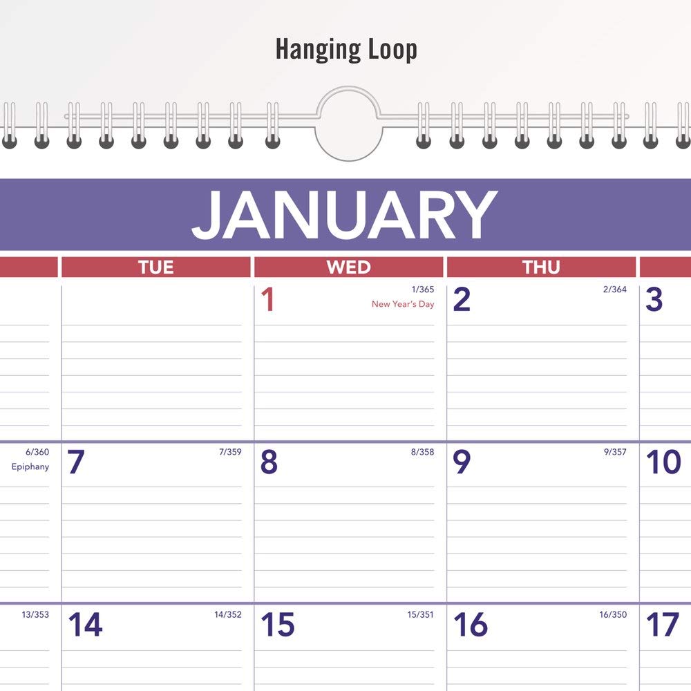 AT-A-GLANCE 2025 Desk Calendar Refill, Daily, 4-1/2" X 7-1/2", Larg