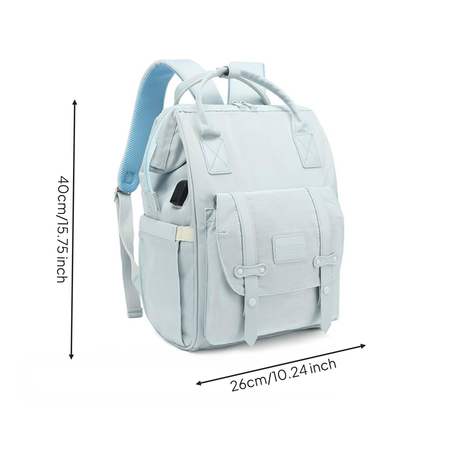 Zaino Fasciatoio Multitasche Borsa Fasciatoio a Zaino Resistente per Mamme, color to 1, color to 1