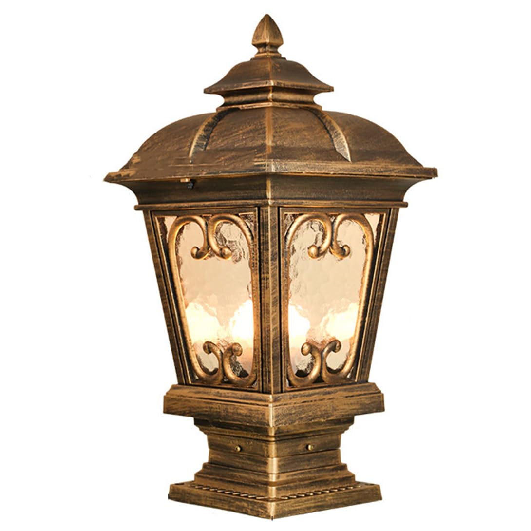 Lampadaire vintage pour jardin étanche IP54 contre la pénombre des terrasses