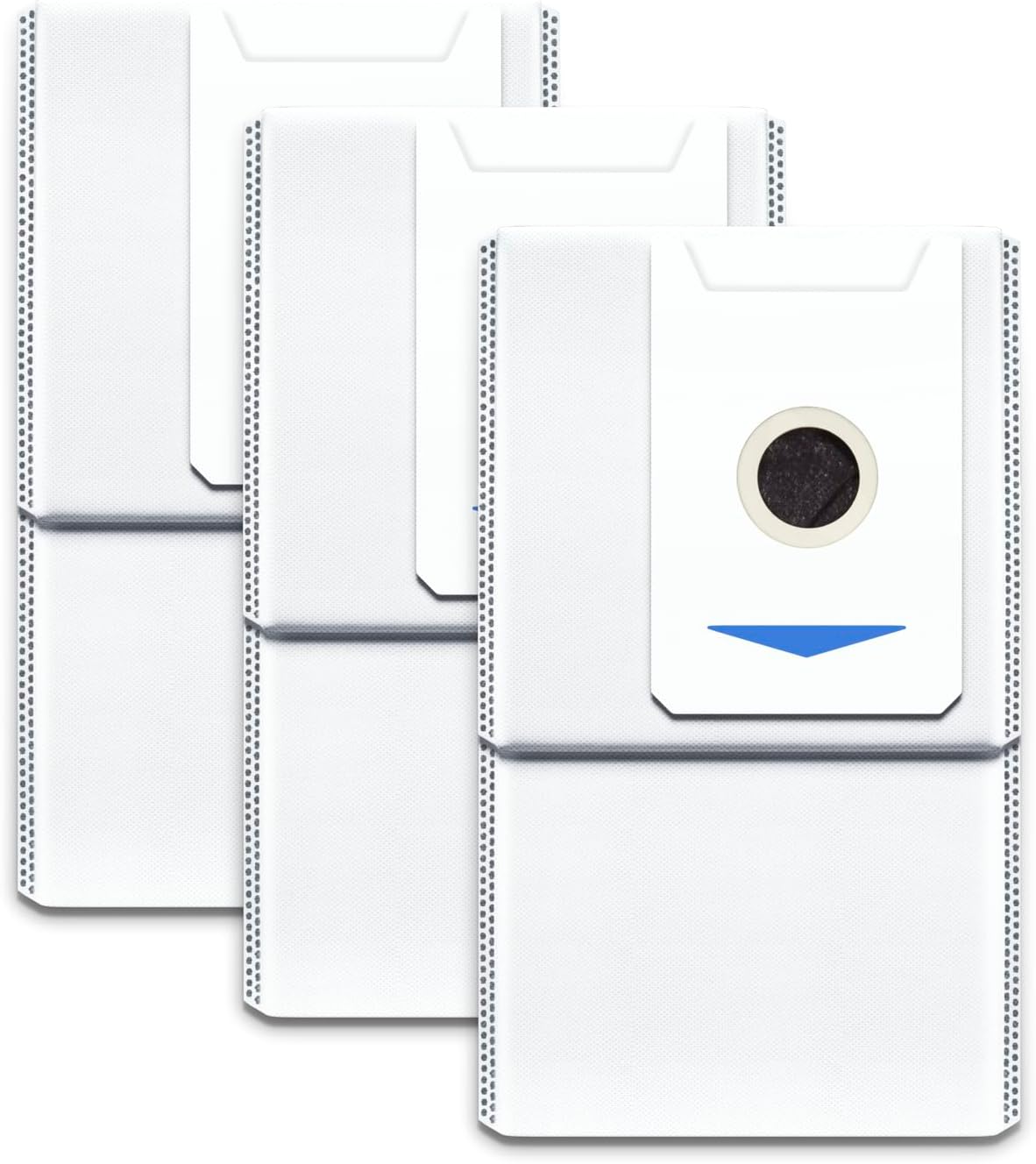 ECOVACS 3 Pack Antibacterial Dust Bags for DEEBOT T30 PRO OMNI / T30 OMNI Robot Vacuum Cleaner Original Accessories