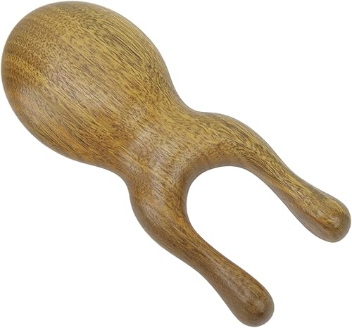 Miniatura 7 de Herramienta Gua Sha de madera facial para ojos, Herramienta de masaje de sándalo, Peine de pelo de dientes anchos de madera, Peine de masaje de