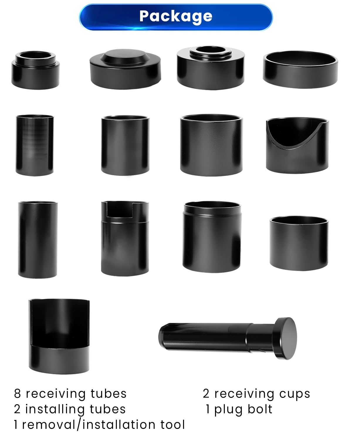 Viktec Master Adapter Ball Joint Service Kit Auto Repair Ball Joint Removal Tool For Removing And Fitting Vt01017