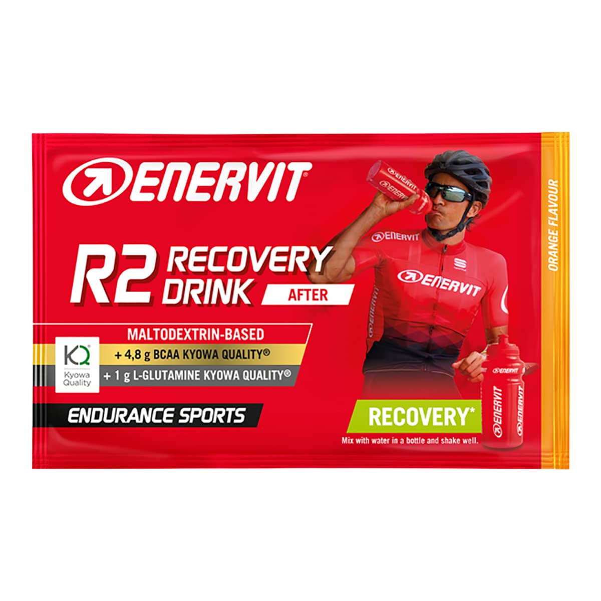 Sport Recovery Drink Powder, Orange, 20 Sachets