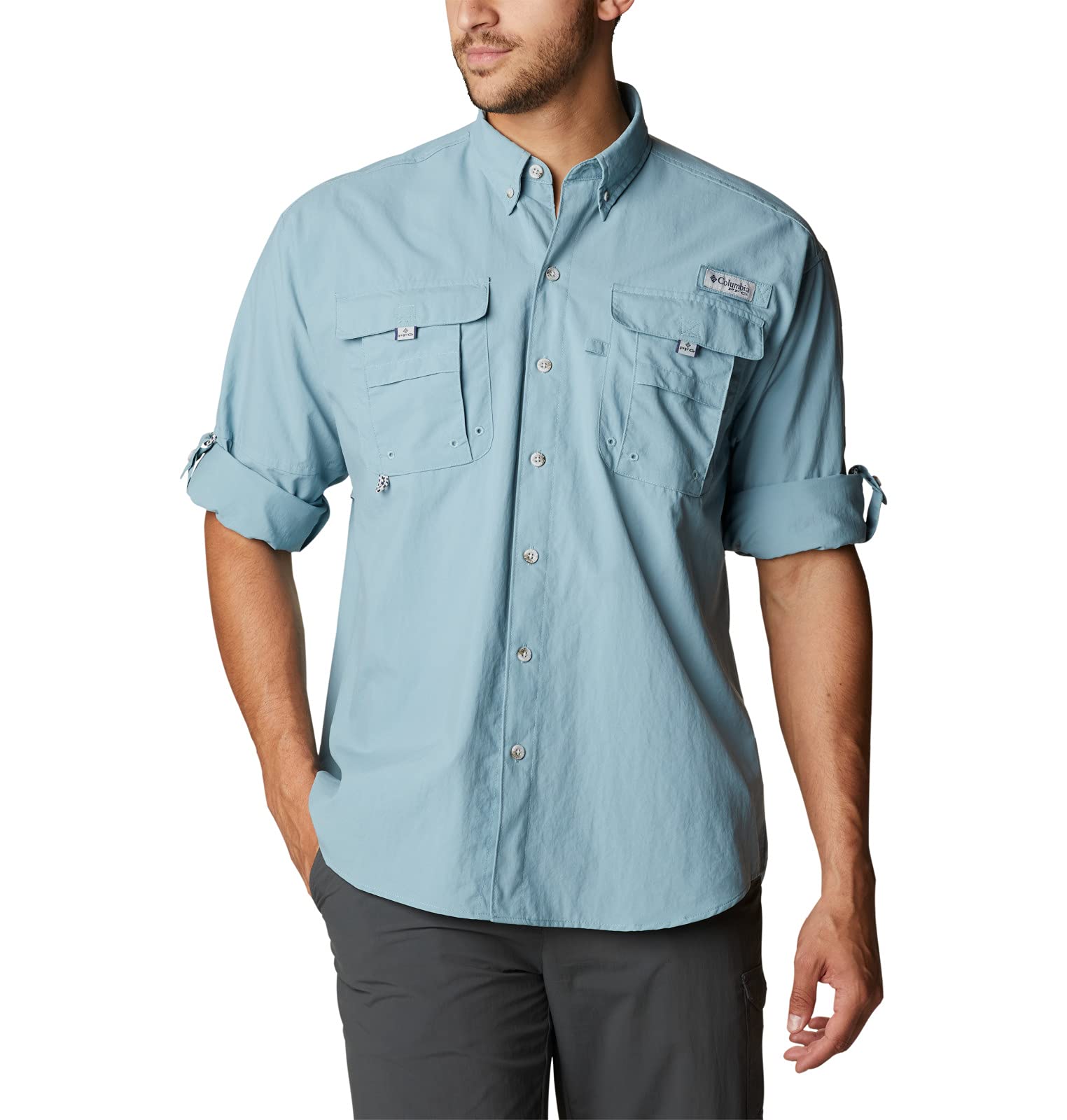 Columbia Sportswear Big Bahama II - Camicia a Maniche Lunghe, 3 x