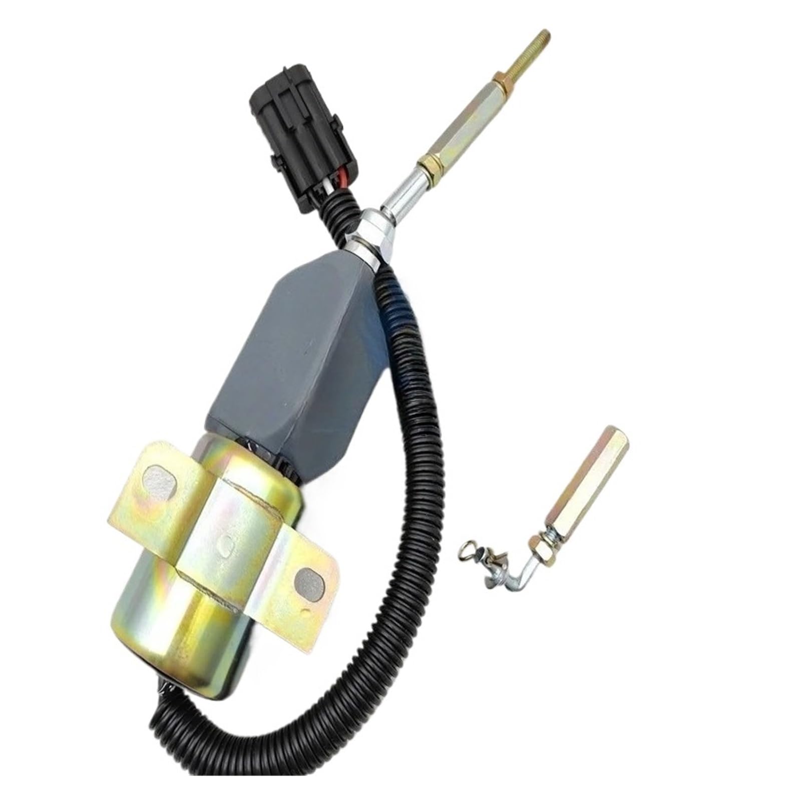 Solenoid Valve for Woodward Engine Parts 1751ES12E7UC3B1S1 12V Stop Solenoid Fuel Stop Solenoid