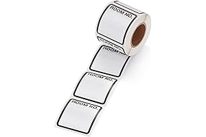 Carstens Medical Stickers – Room No. Alert and Instruction Labels for Medical Charts