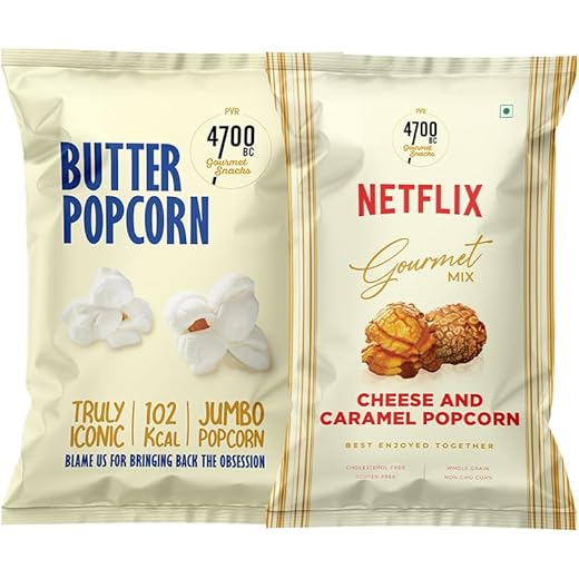 4700BC Popcorn Combo Cheese & Caramel 50g