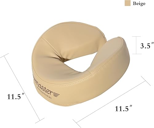 Miniatura 2 de Master Massage Cojín patentado de espuma viscoelástica ultra afelpada, almohada reposacabezas crema, 10081R